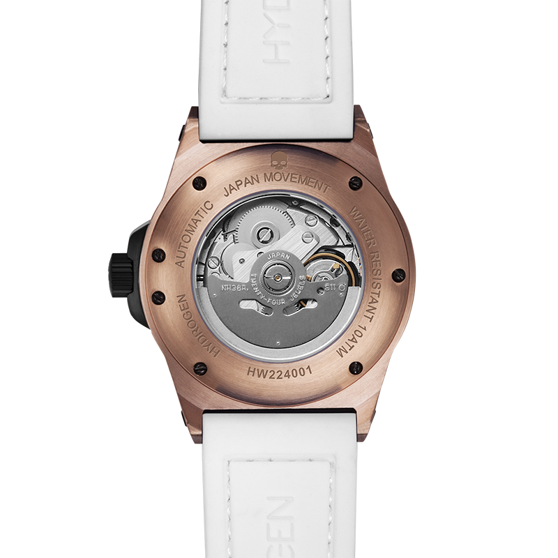Otto Blanco con Detalles en Oro Rosa