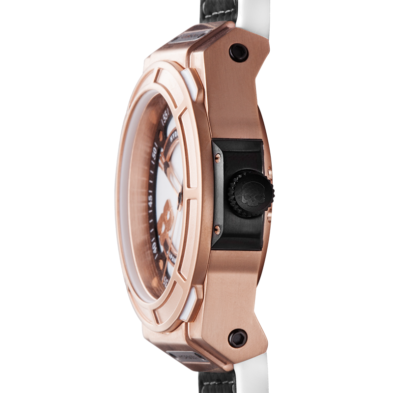 Otto Blanco con Detalles en Oro Rosa