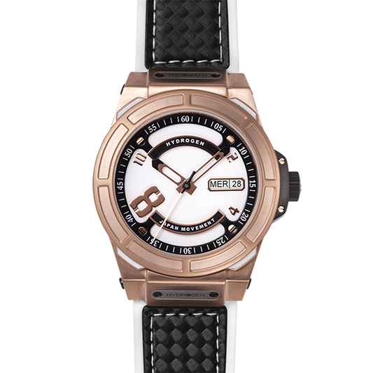 Otto Blanco con Detalles en Oro Rosa
