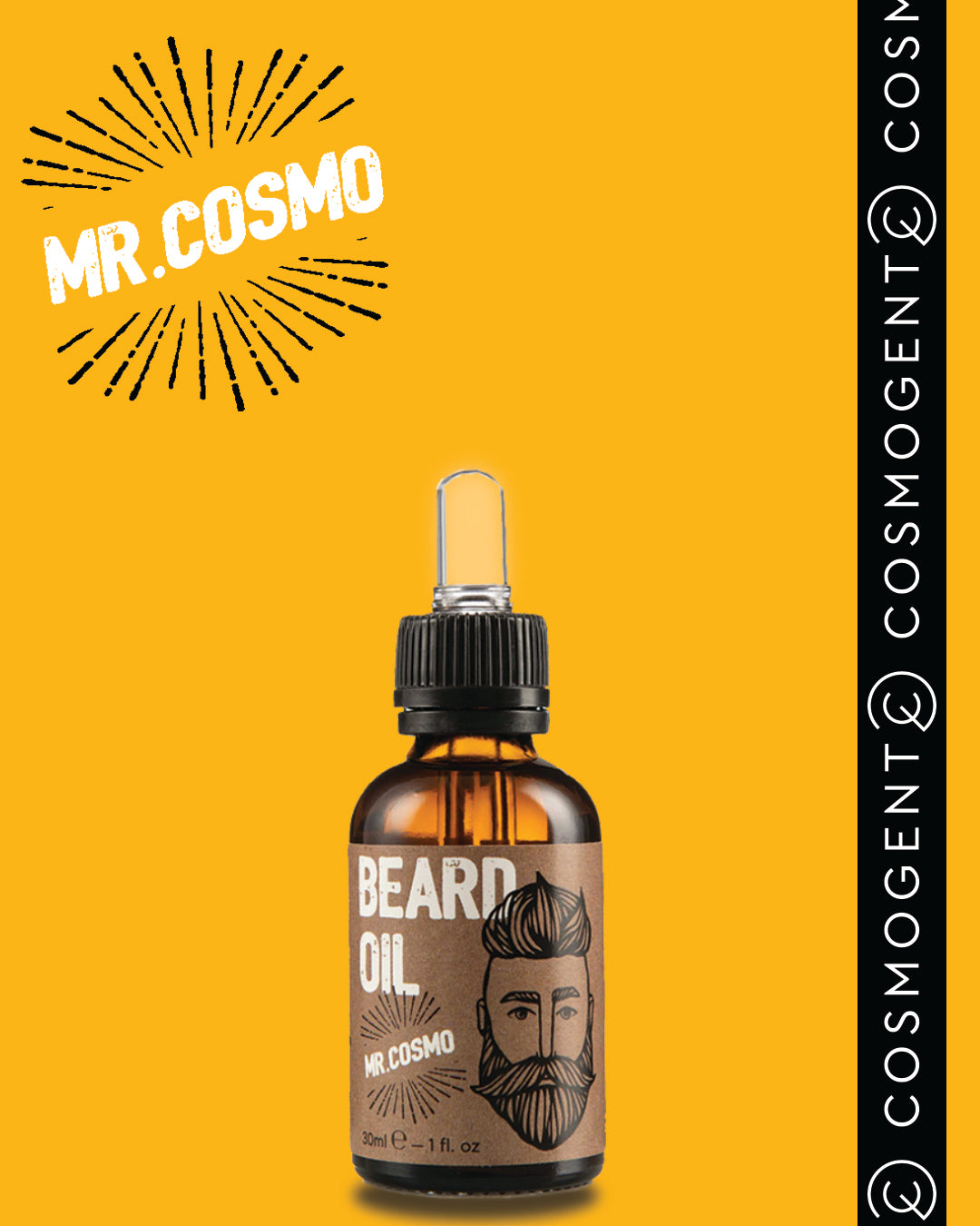 COSMOGENT – Mr. Cosmo Aceite para Barba – 30ml